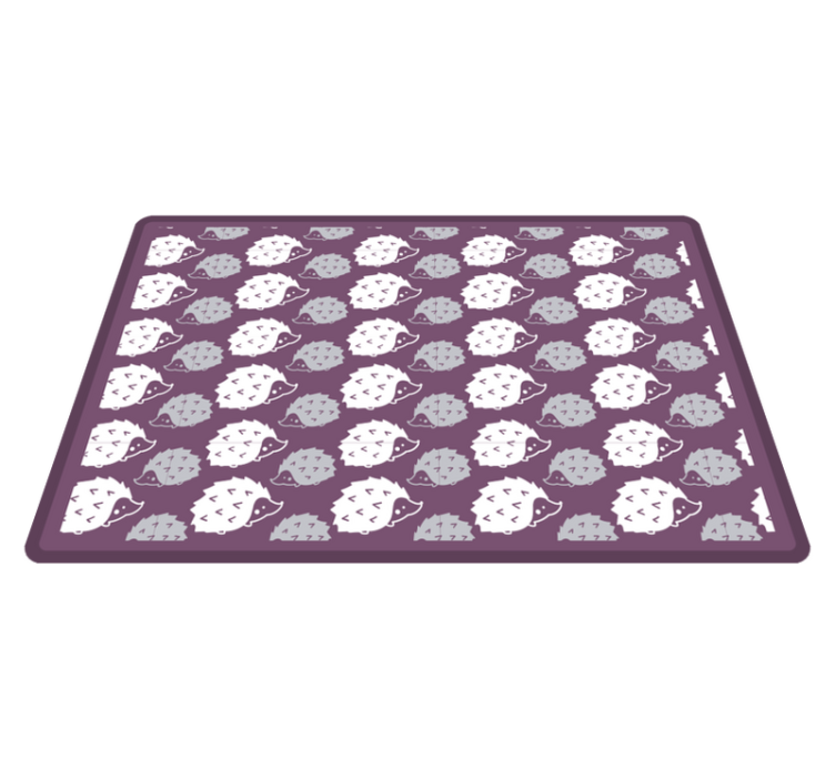 Risani ježi Otroške vinilna preproga - TenStickers