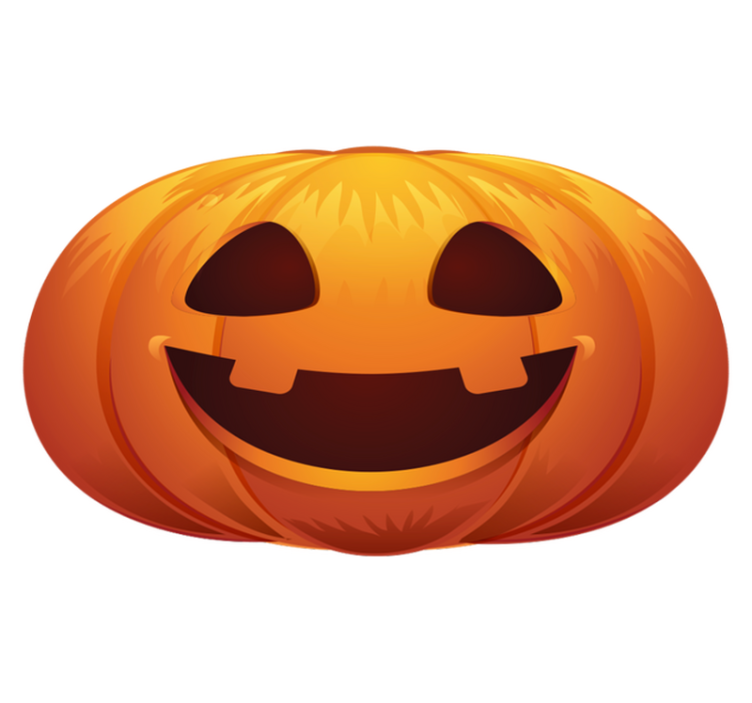 Buča za preprogo halloween - TenStickers