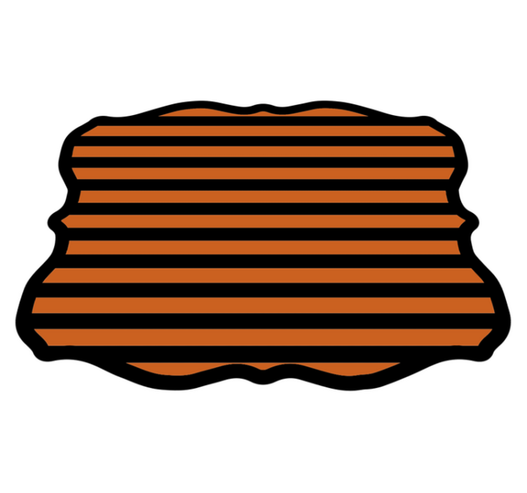 črte za noč čarovnic Vinilna preproga za noč čarovnic - TenStickers