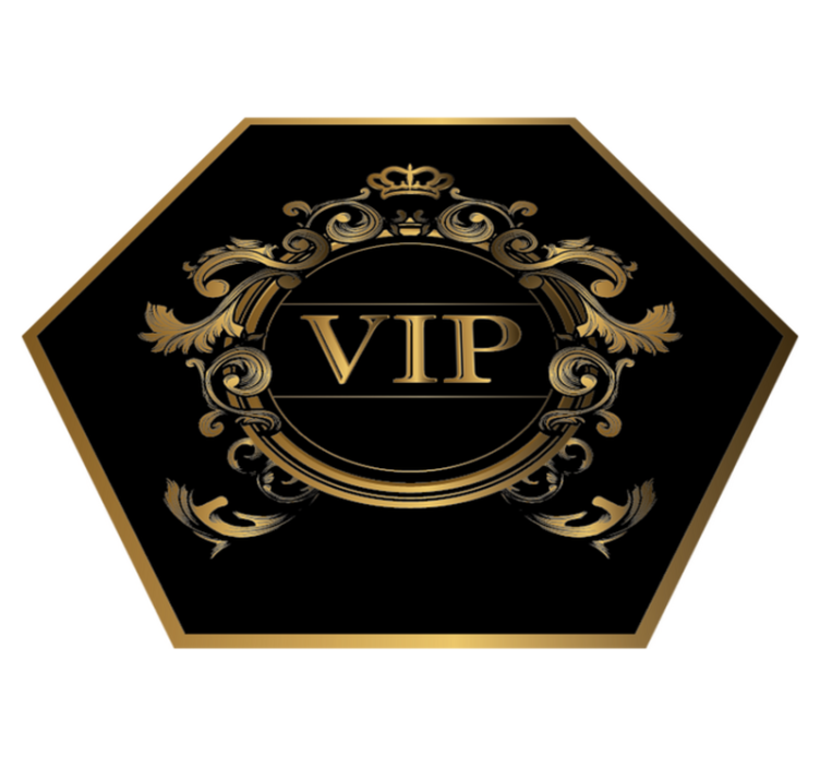 Eleganten vip dizajn minimalistična vinilna preproga - TenStickers