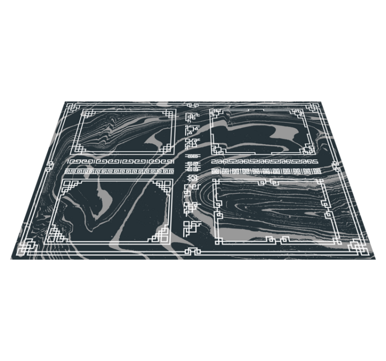 Marmoriran tekstil Marmorna vinilna preproga - TenStickers