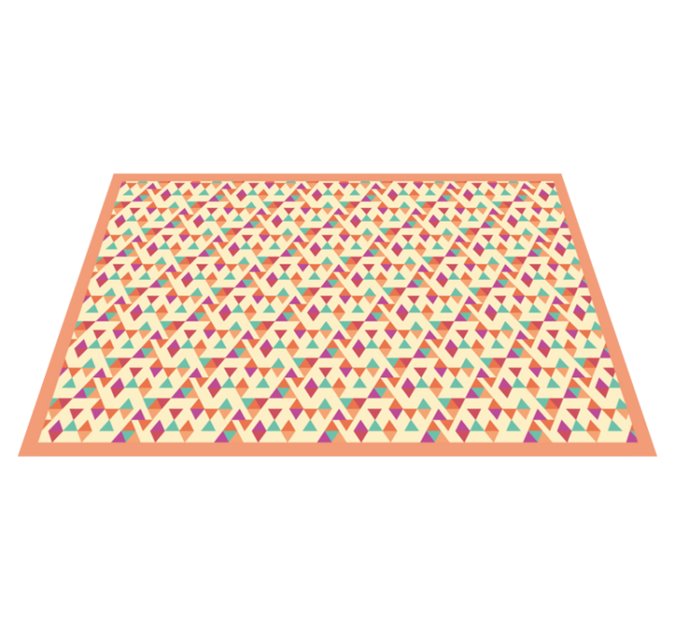 Tekač z mozaičnim vzorcem Vinilna mozaik preproga - TenStickers