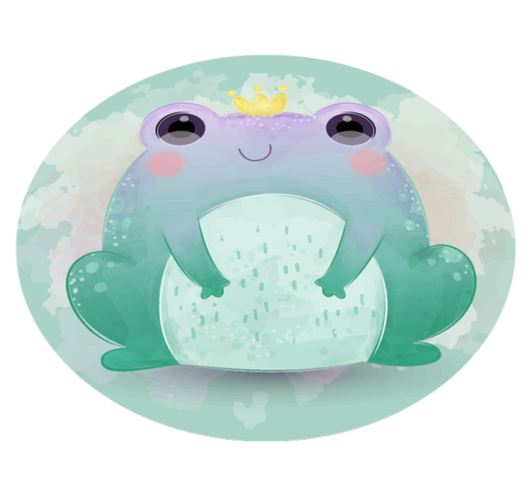 Risani vodni prijatelji Vinilne preproge v drugih vzorcih - TenStickers