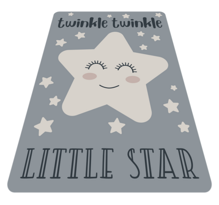 Twinkle mala zvezdna pesem star preproga - TenStickers