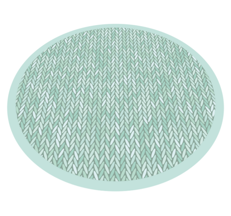 Vzorec zvitih črt Vinilna preproga s črtami - TenStickers