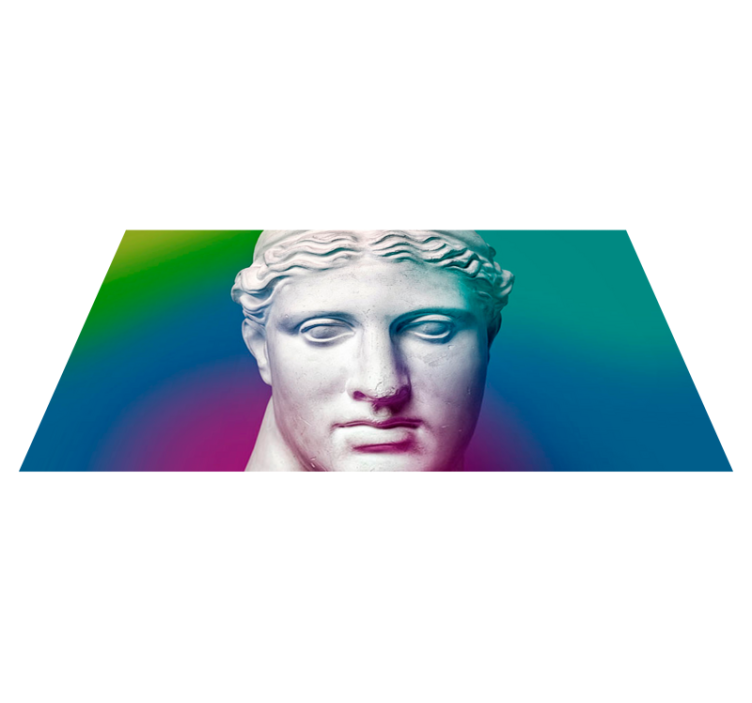 Kiparski gradient minimalistična vinilna preproga - TenStickers