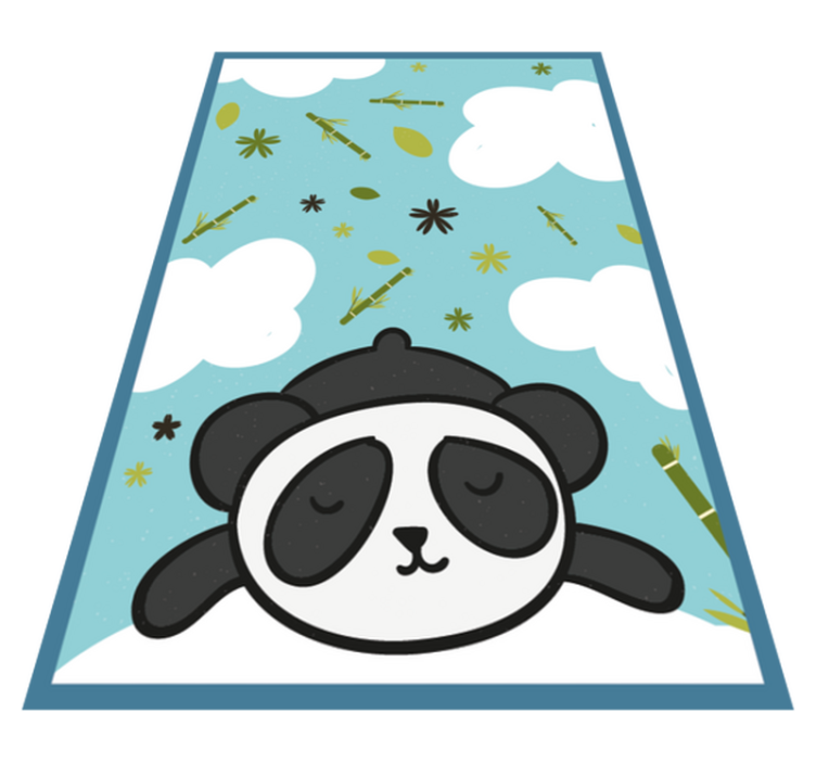 Panda dreamscape Otroške vinilna preproga - TenStickers
