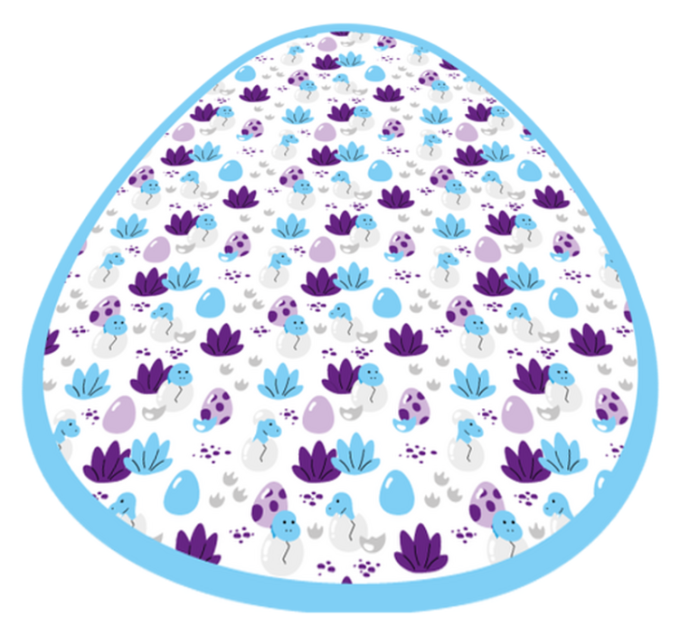 Motiv muhastega bitja Otroške vinilna preproga - TenStickers