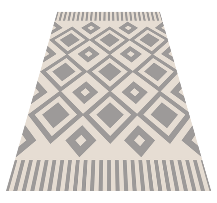 Grey elegant shapes vinilne preproge z vzorci - TenStickers