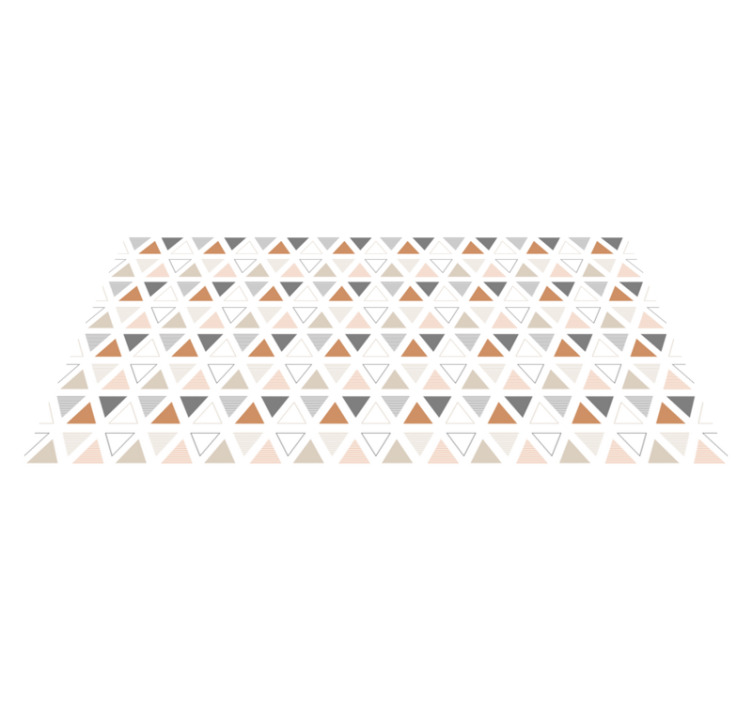 Triangular pattern design vinilne preproge z vzorci - TenStickers