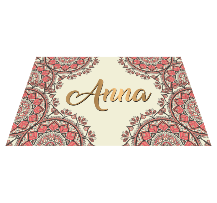 Orientalska mandala design mandala vinil preproga - TenStickers