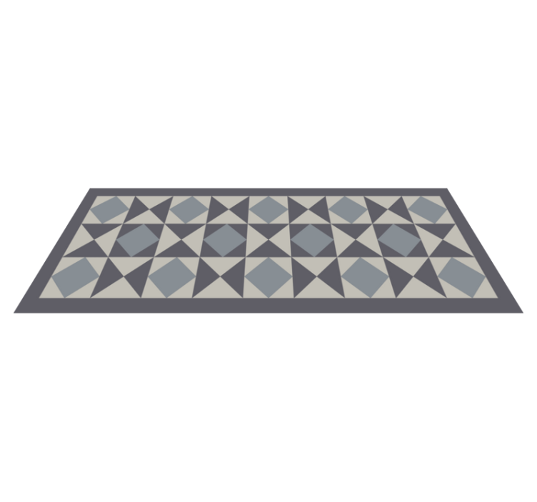 Geometric shapes display vinilne preproge z vzorci - TenStickers