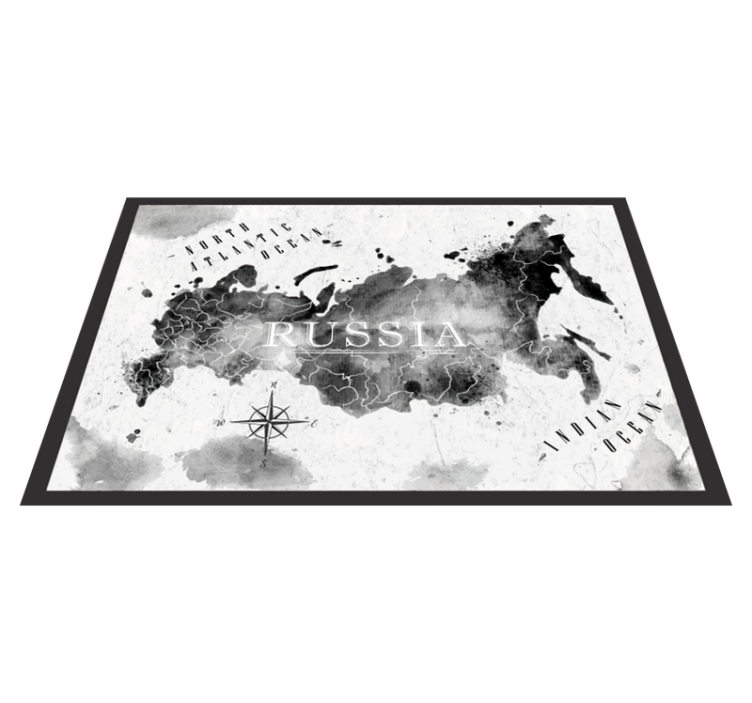 Karta zemljevida podstavki urss world map - TenStickers