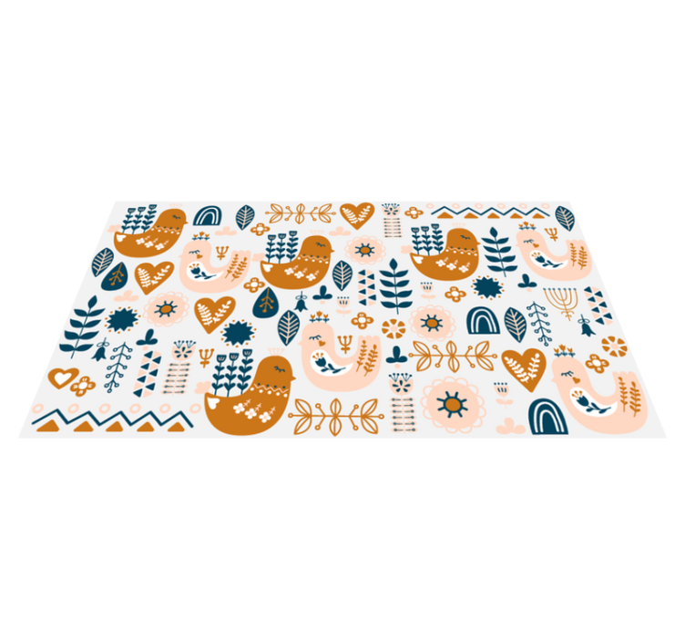 Igrivi otroški vzorci Otroške vinilna preproga - TenStickers