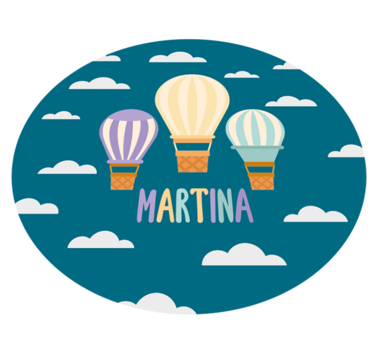 Zračni baloni z imenom Vinilne preproge v drugih vzorcih - TenStickers