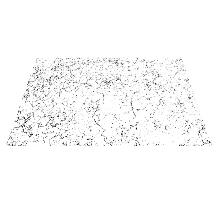 Razpokana bela površina Marmorna vinilna preproga - TenStickers