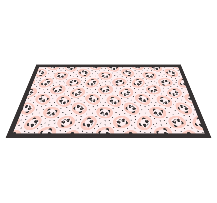 Obrazi pande Tepih z živalskim potiskom - TenStickers