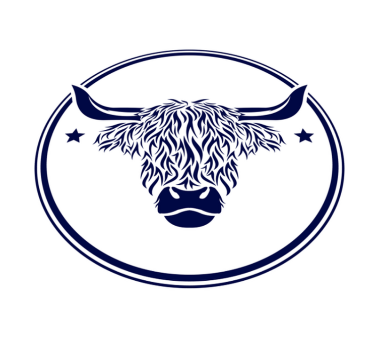 škotska preproga za krave živalska preproga - TenStickers