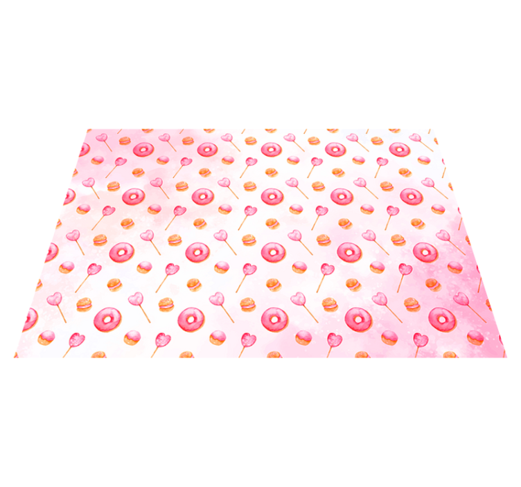 Sladka sreča Vinilna preproga za kuhinjo - TenStickers