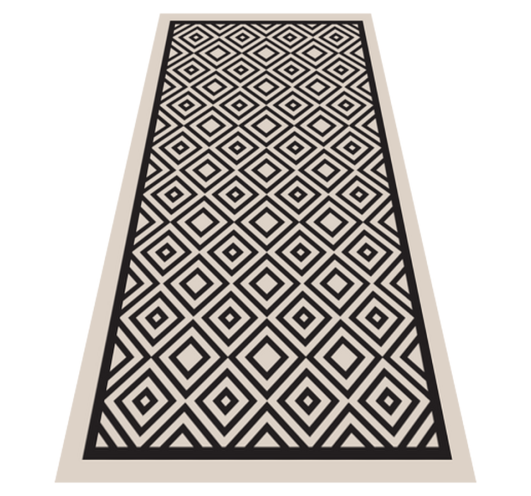 Diamond pattern play vinilne preproge z vzorci - TenStickers