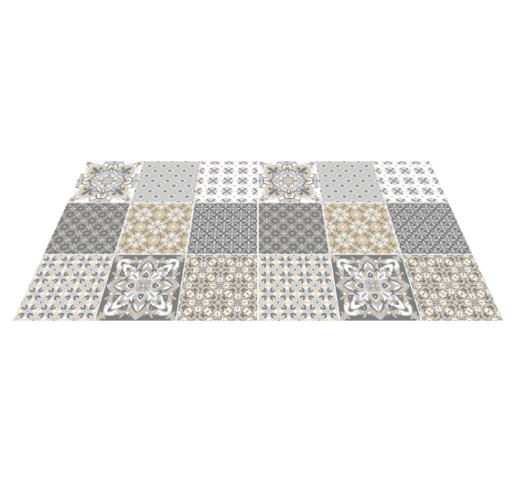 Maroški slog ploščice učinek ploščice preproga - TenStickers