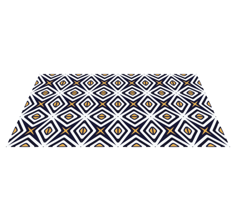 Diamond shape pattern vinilne preproge z vzorci - TenStickers