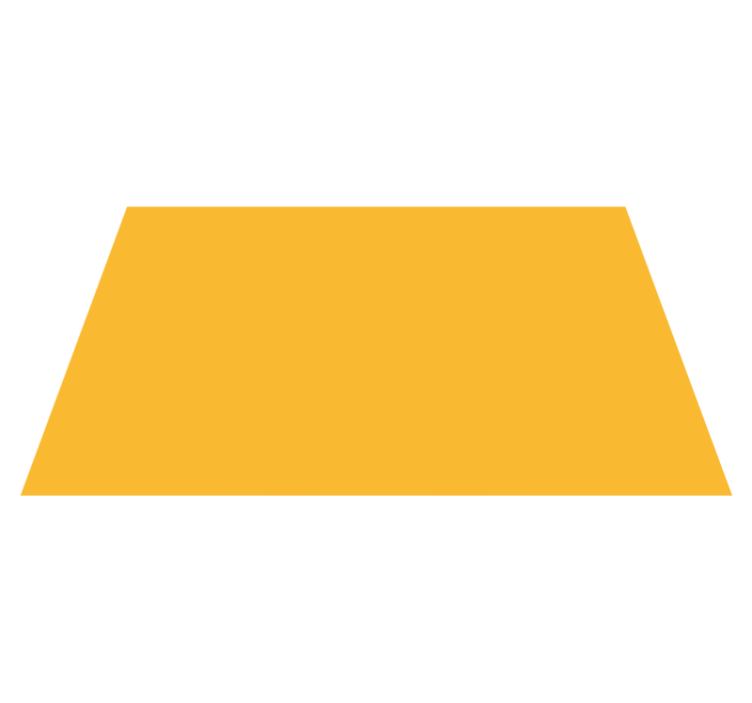 Rumen pravokotnik moderna preproga - TenStickers