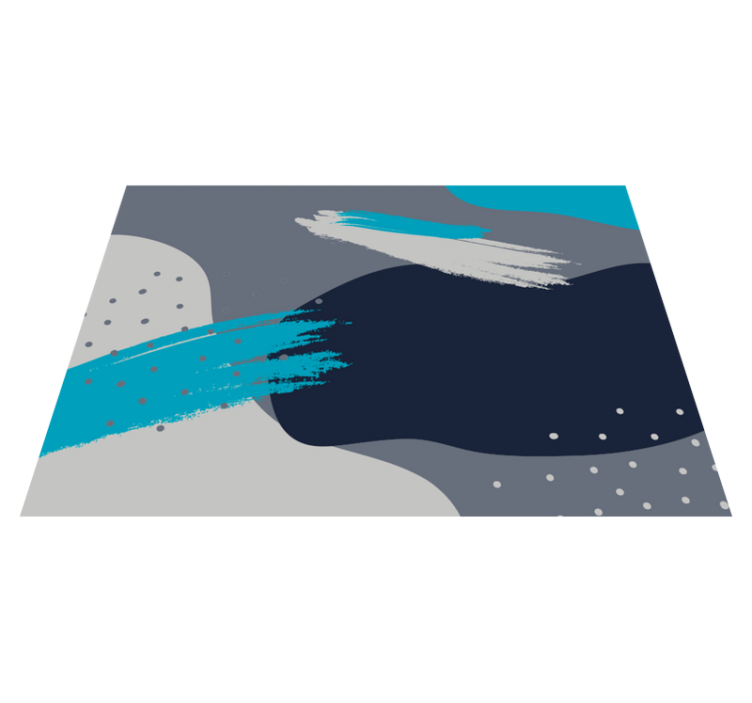 Nordijski slog otis siva nordic vinil preproga - TenStickers