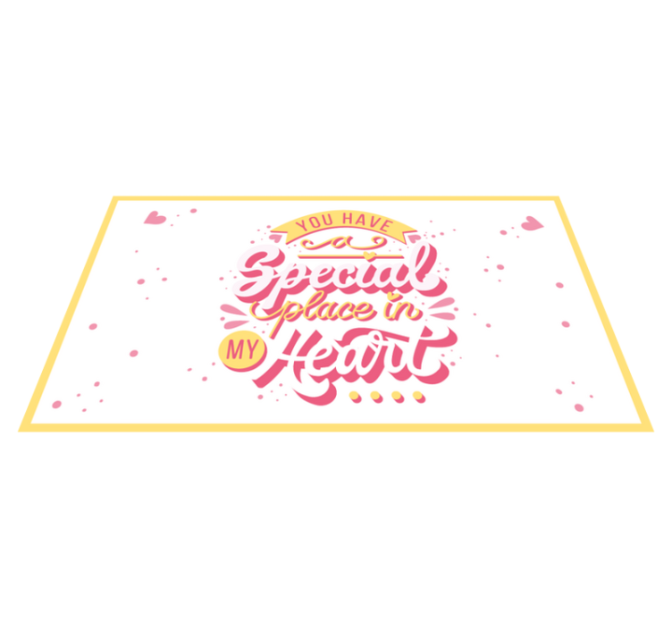 Imate posebno preprogo po meri - TenStickers