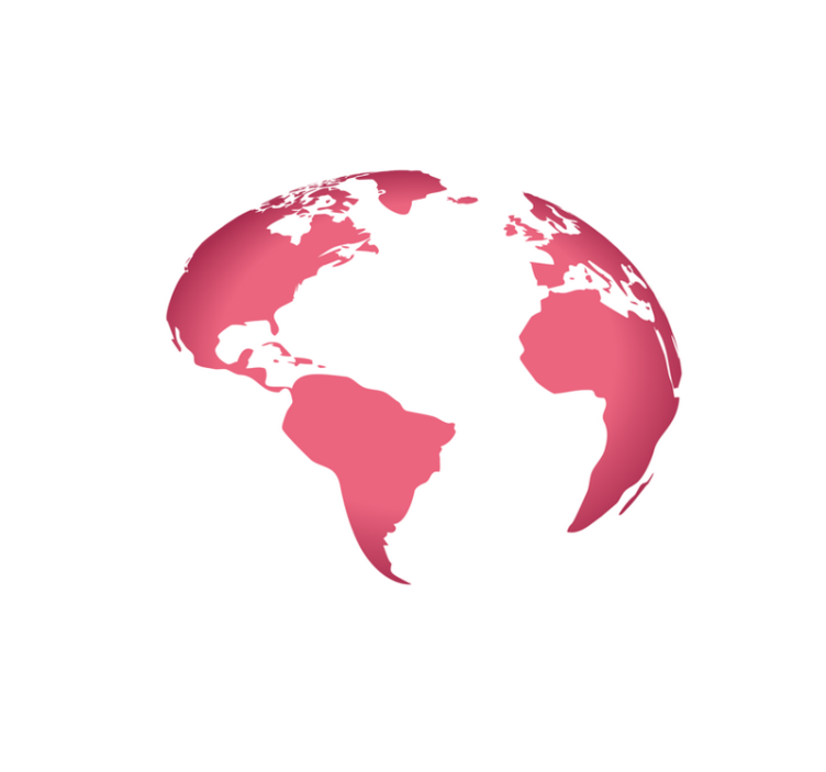 Elegantne roza oblikovane ploščice za predsobo - TenStickers