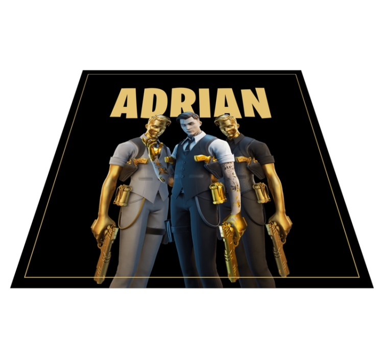 Liki po meri tria Vinilna preproga za najstnike - TenStickers