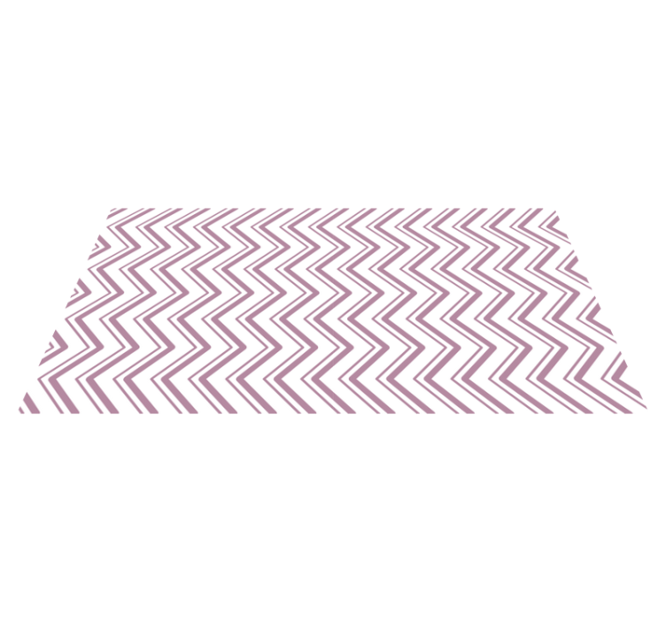 Chevron zigzag concept vinilne preproge z vzorci - TenStickers