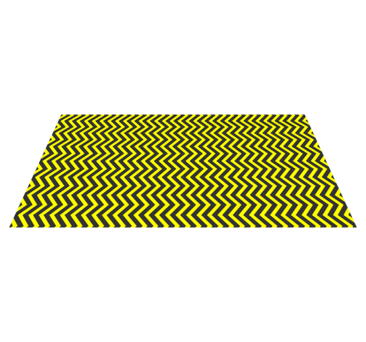 Chevron wave pattern vinilne preproge z vzorci - TenStickers