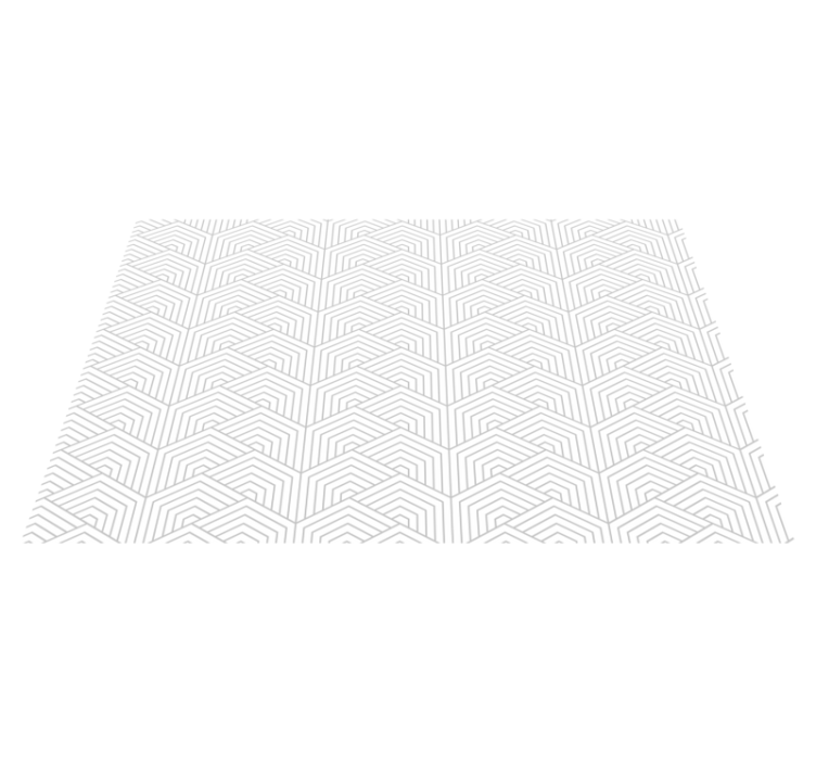 Grey hexagon pattern vinilne preproge z vzorci - TenStickers