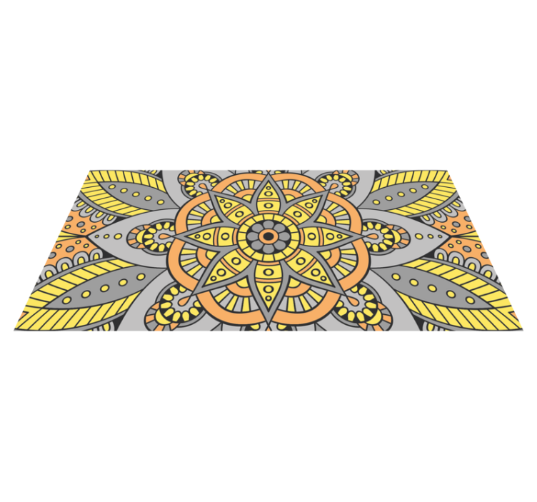Elegant mandala pattern vinilna preproga - TenStickers