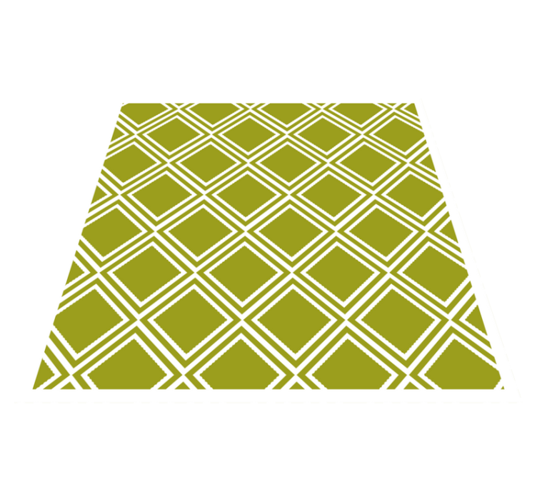 Vinilne preproge z geometrijskimi vzorci v diamantnem vzorcu - TenStickers