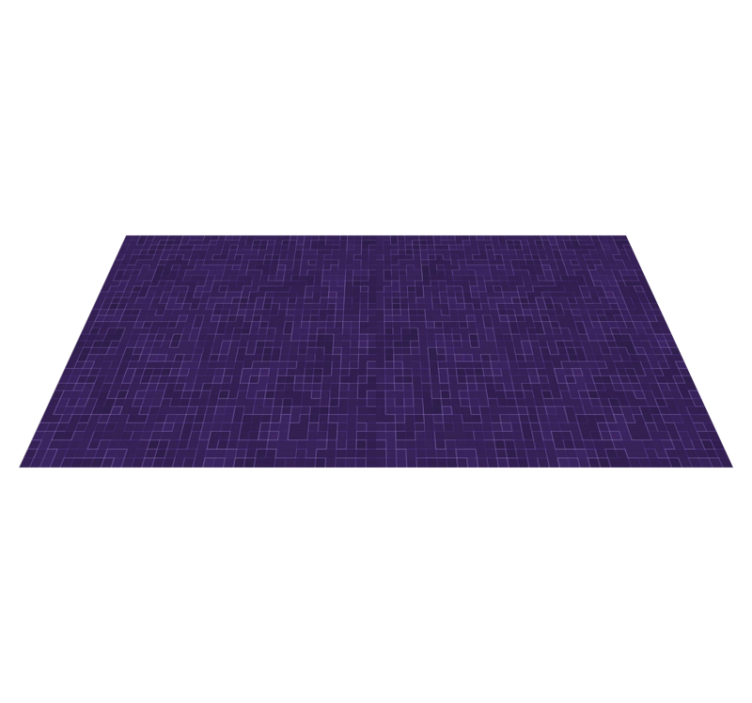 Purple patterned graphics vinilne preproge z vzorci - TenStickers