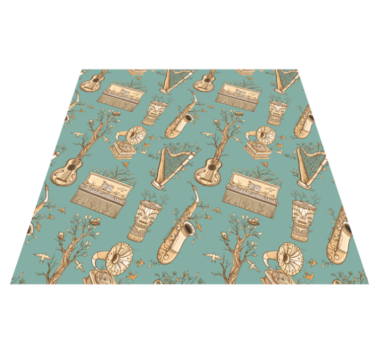 Koncept glasbil Vinilne preproge v drugih vzorcih - TenStickers