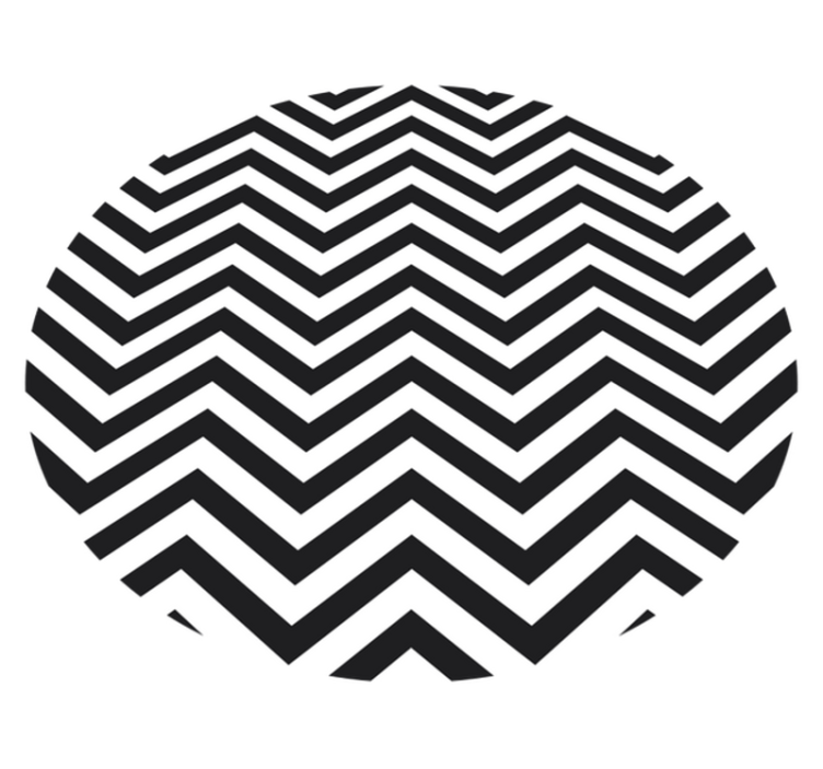 Chevron motif vinilne preproge z geometrijskimi vzorci - TenStickers