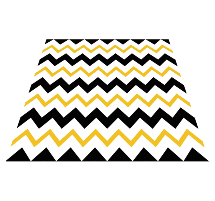 Chevron zigzag trend vinilne preproge z vzorci - TenStickers