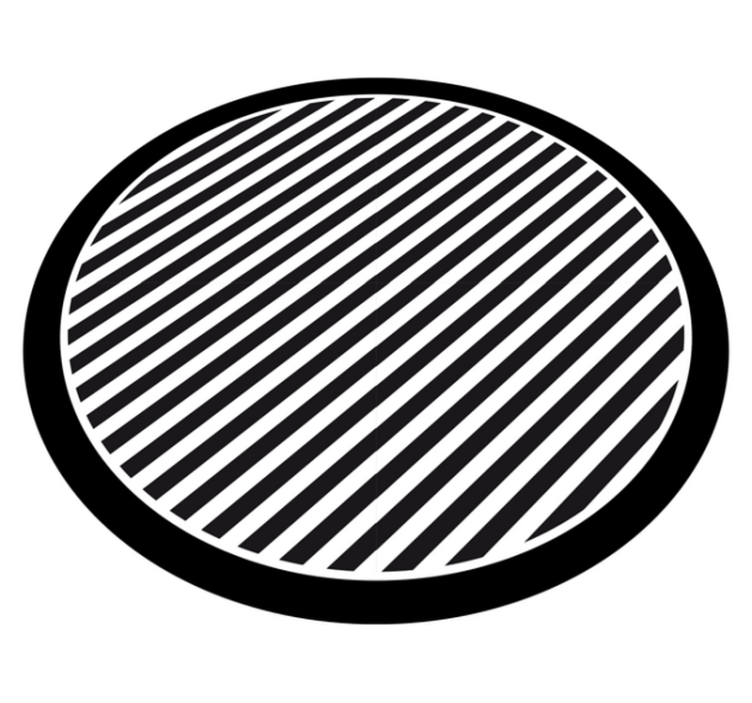 Single color stripes vinilna preproga s črtami - TenStickers