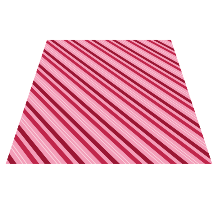 Pink stripe pattern vinilna preproga s črtami - TenStickers