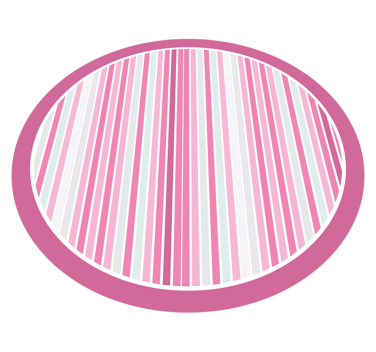 šik črtast slog Vinilna preproga s črtami - TenStickers