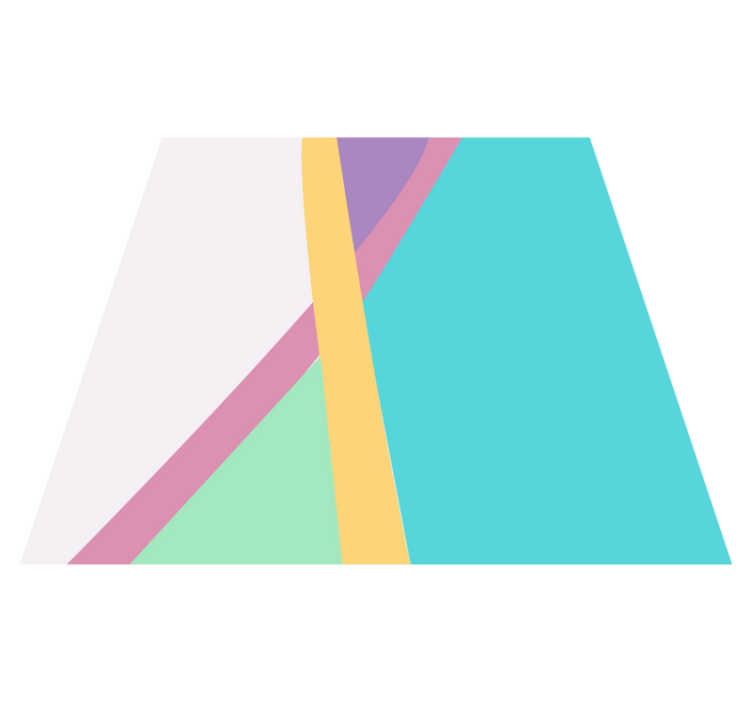 Colorful abstract layers sodobne vinilne preproge - TenStickers