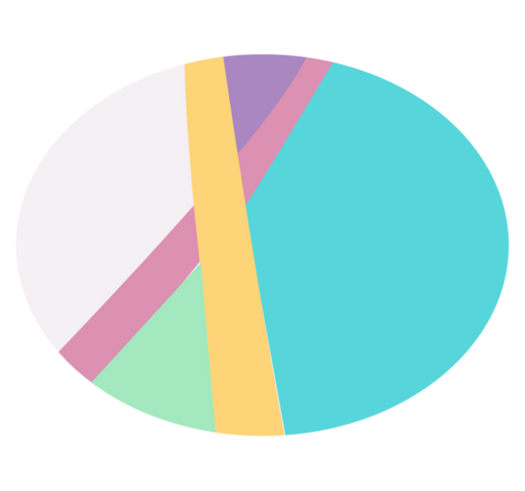 Bold color blocks minimalistična vinilna preproga - TenStickers