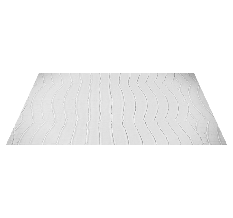 Pravokotna preproga iz bele usnjene teksture - TenStickers