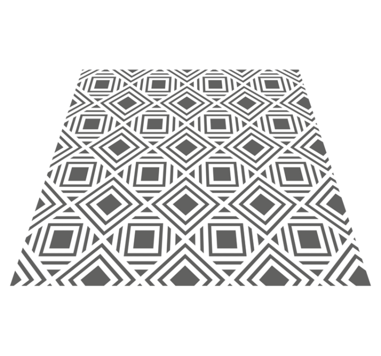 Stylish diamond pattern vinilne preproge z vzorci - TenStickers