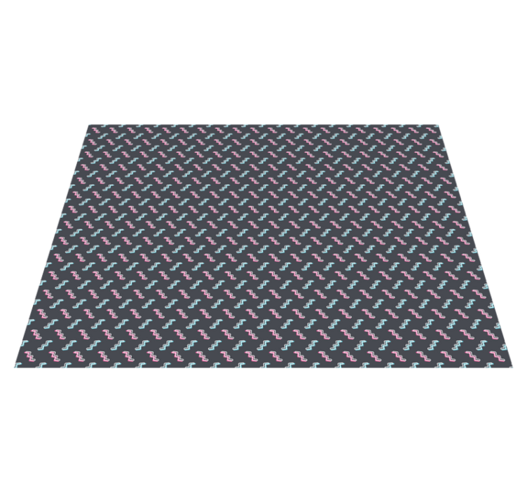 Pisane valovite oblike Vinilne preproge v drugih vzorcih - TenStickers