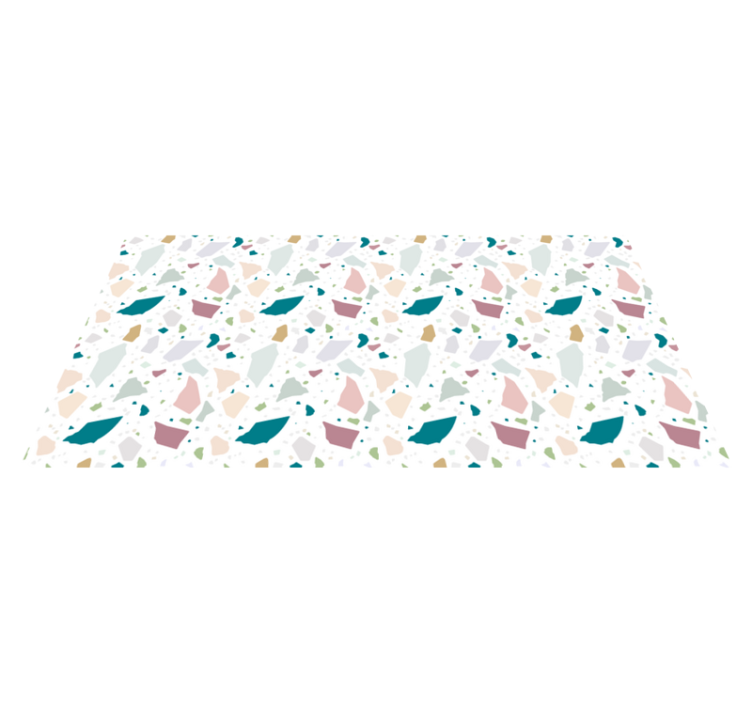 Konceptualne figure Vinilne preproge z geometrijskimi vzorci - TenStickers