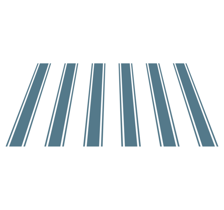 Sodoben vzorec Vinilna preproga s črtami - TenStickers